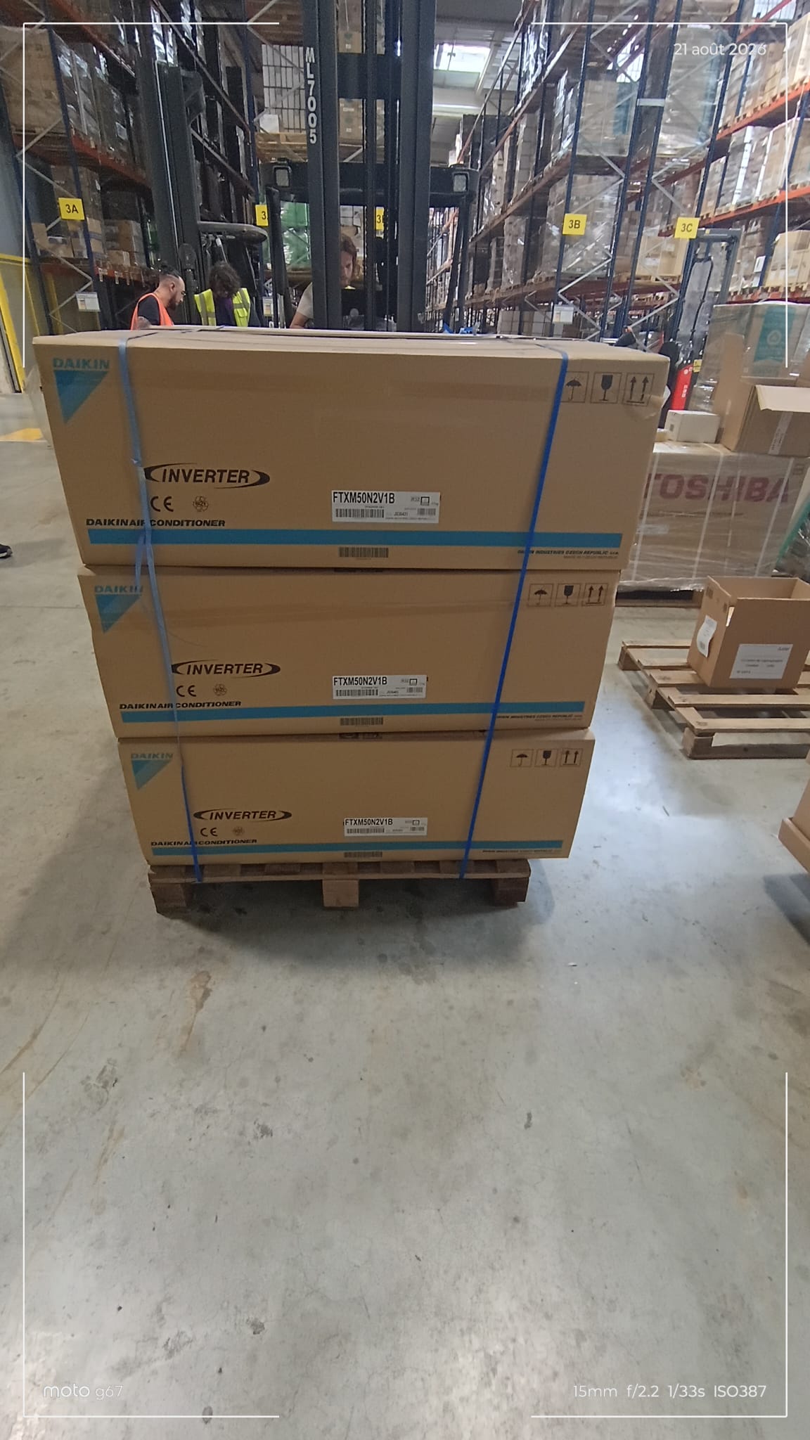 LOT CVC Daikin, LG & Toshiba – Pompes à chaleur, climatisation & unités professionnelles – Stock déstockage