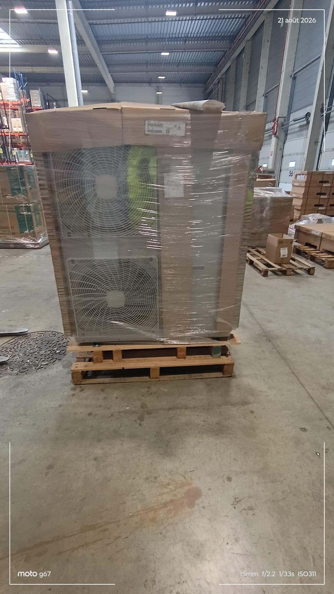 LOT CVC Daikin, LG & Toshiba – Pompes à chaleur, climatisation & unités professionnelles – Stock déstockage