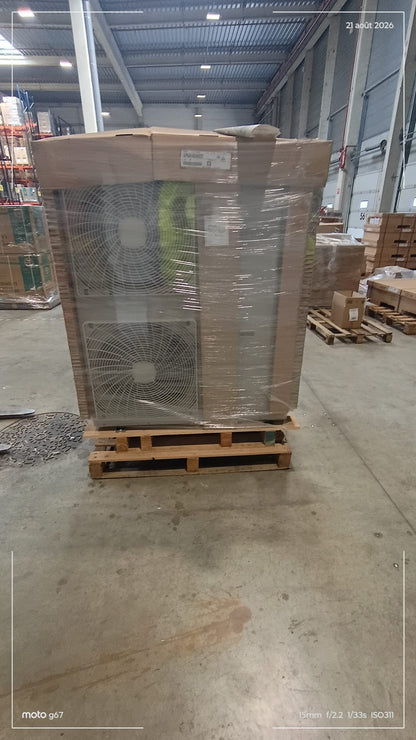 LOT CVC Daikin, LG & Toshiba – Pompes à chaleur, climatisation & unités professionnelles – Stock déstockage
